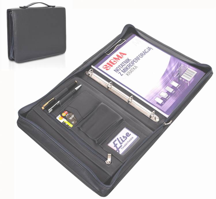 aktówka A4 Tizano BW01 szara