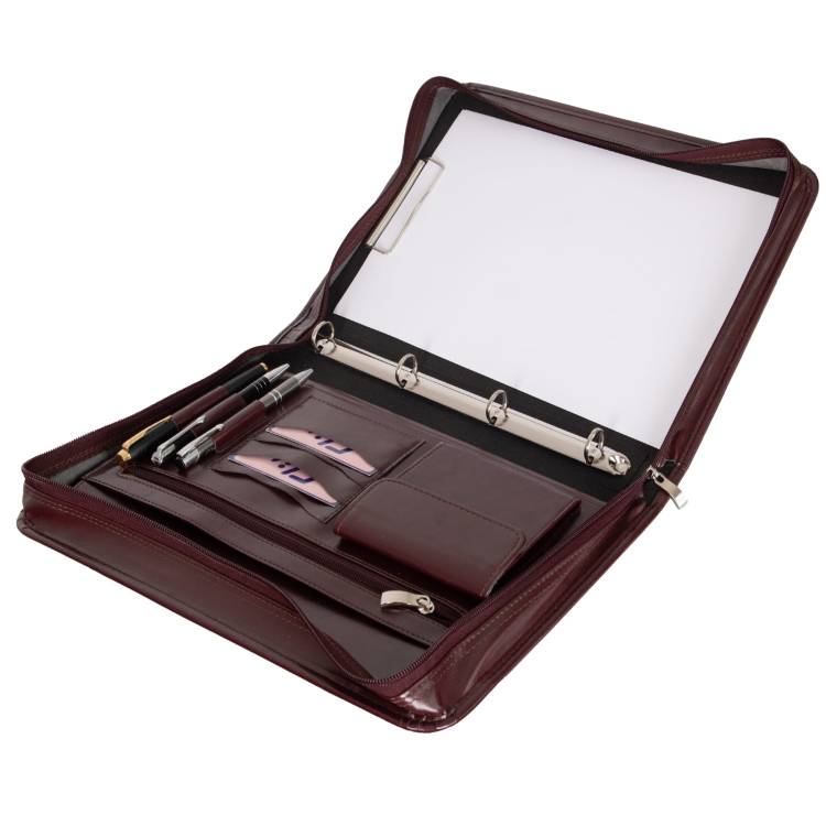 Aktówka A4 Tizano BW07 bordo