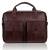 Torba męska skórzana Tizano TM04 czekolada