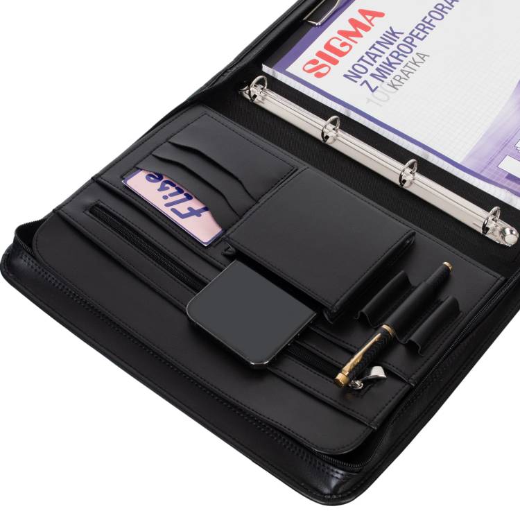 Męska aktówka A4 Tizano BW05 czarny