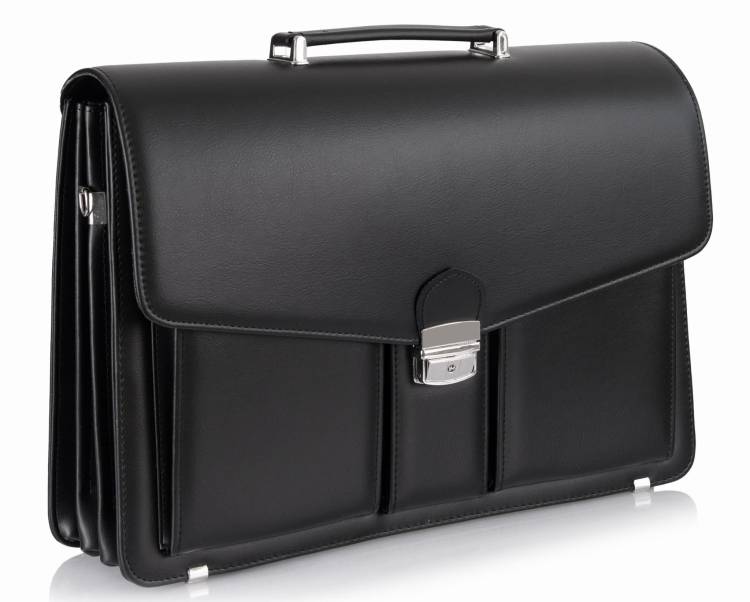 Duża teczka męska Tizano T02 czarna