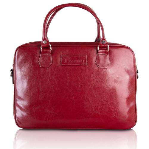 Torba skórzana Tizano TM05 bordo