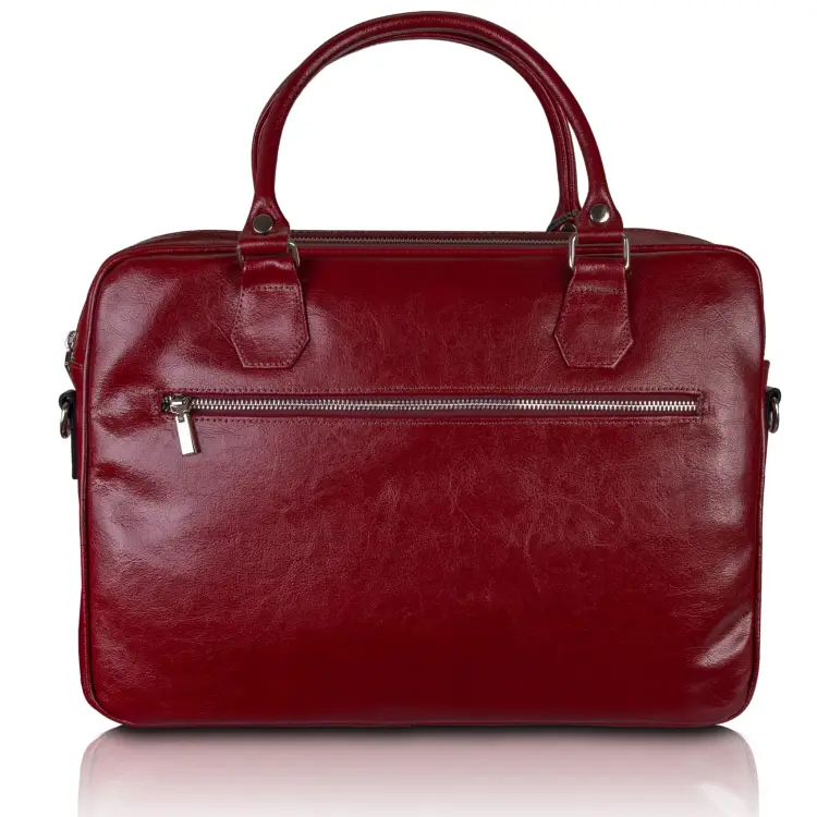 Torba skórzana Tizano TM05 bordo