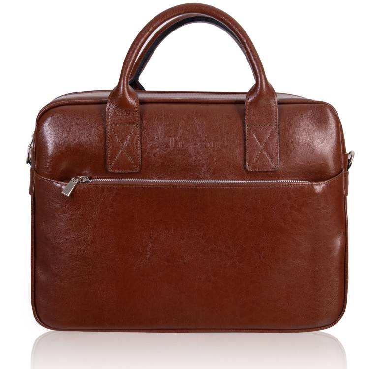 Torba męska skórzana Tizano TM06 brąz