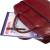 Torba męska skórzana Tizano TM06 bordo