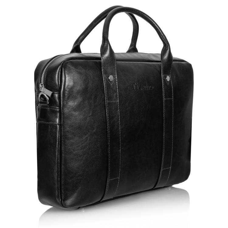 Torba męska skórzana Tizano TM07 czarna
