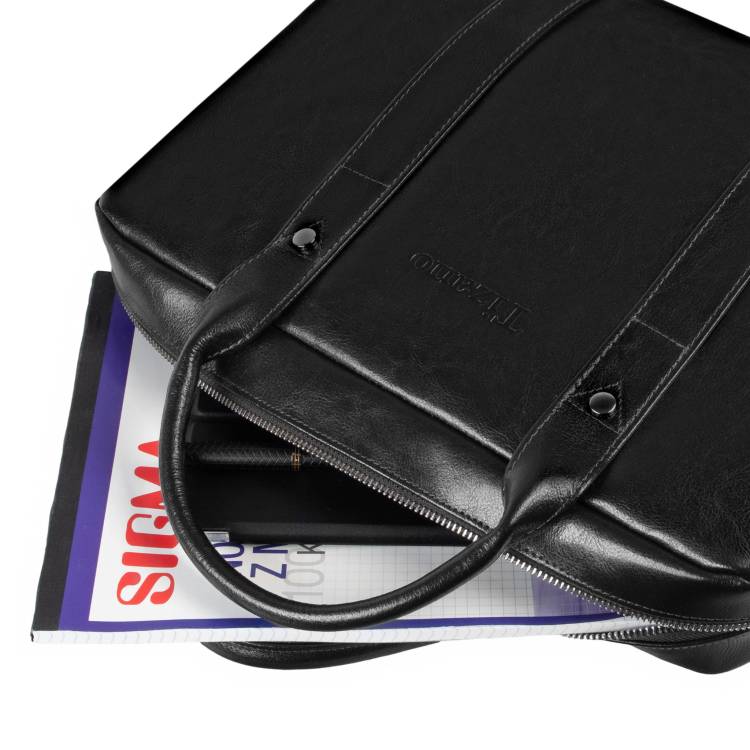 Torba męska skórzana Tizano TM07 czarna