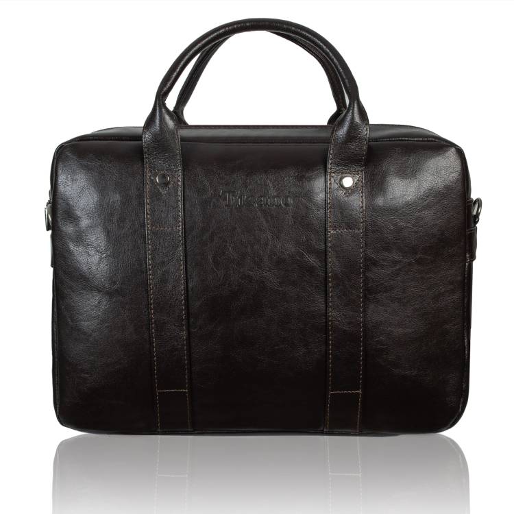 Torba męska skórzana Tizano TM07 czekolada