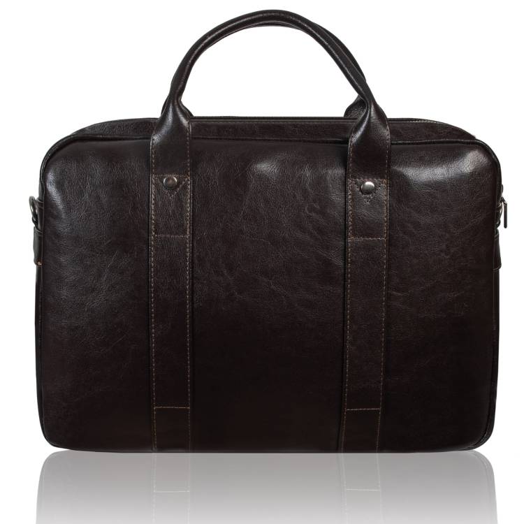 Torba męska skórzana Tizano TM07 czekolada