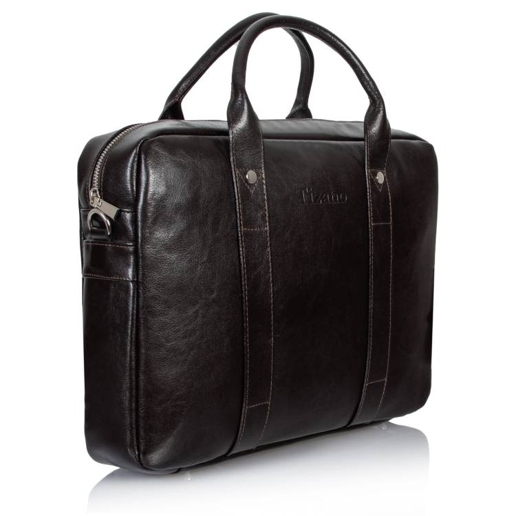 Torba męska skórzana Tizano TM07 czekolada