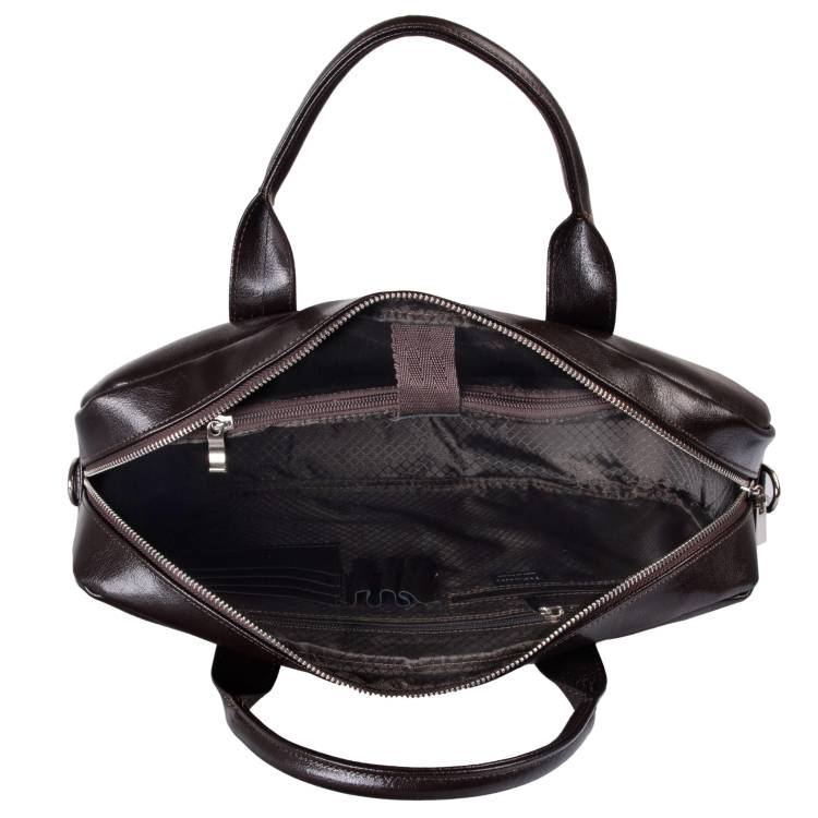 Torba męska skórzana Tizano TM07 czekolada