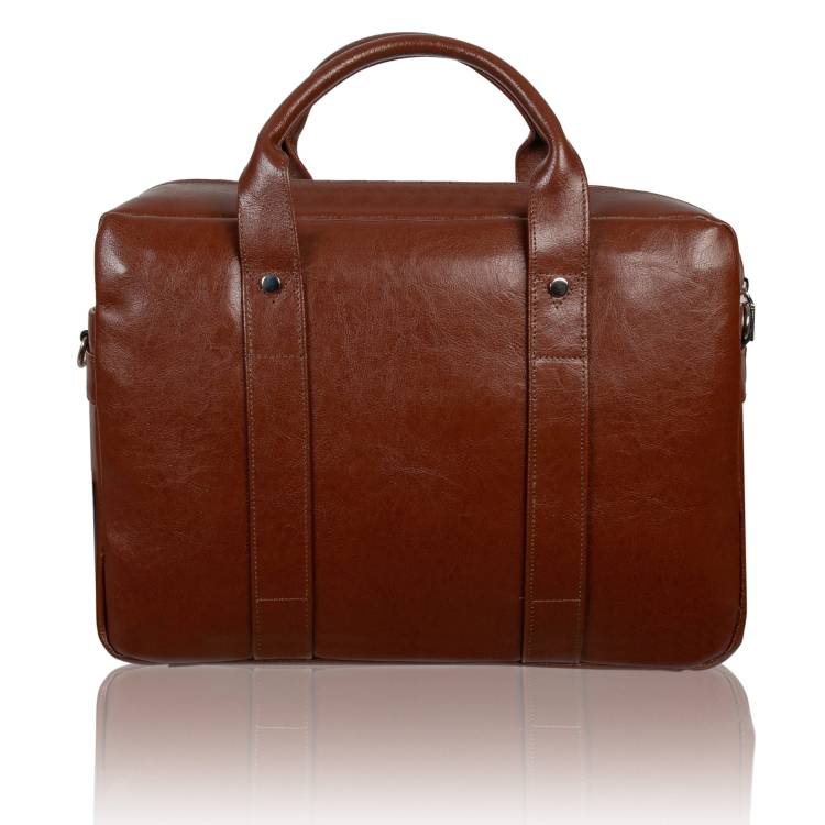 Torba męska skórzana Tizano TM07 brąz