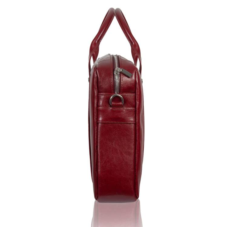 Torba męska skórzana Tizano TM07 bordo
