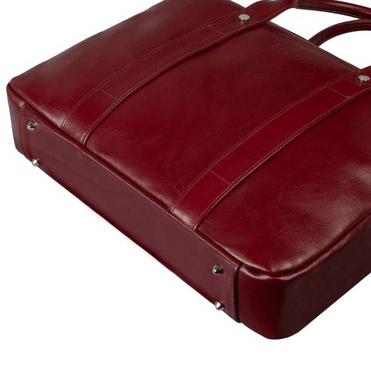 Torba męska skórzana Tizano TM07 bordo