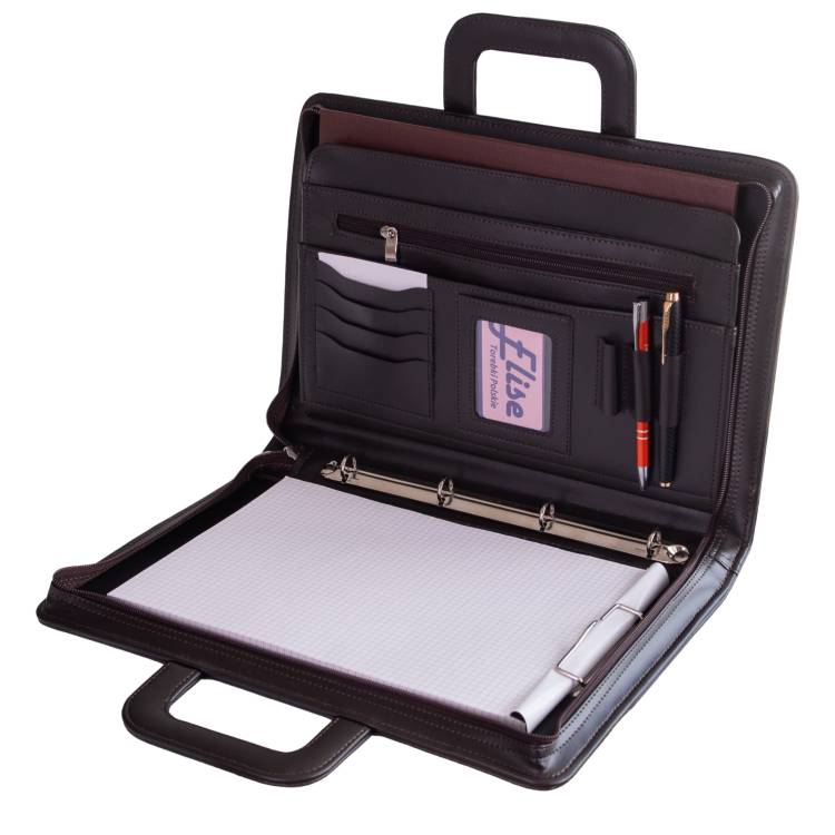 Aktówka A4 Tizano BW13 czekolada