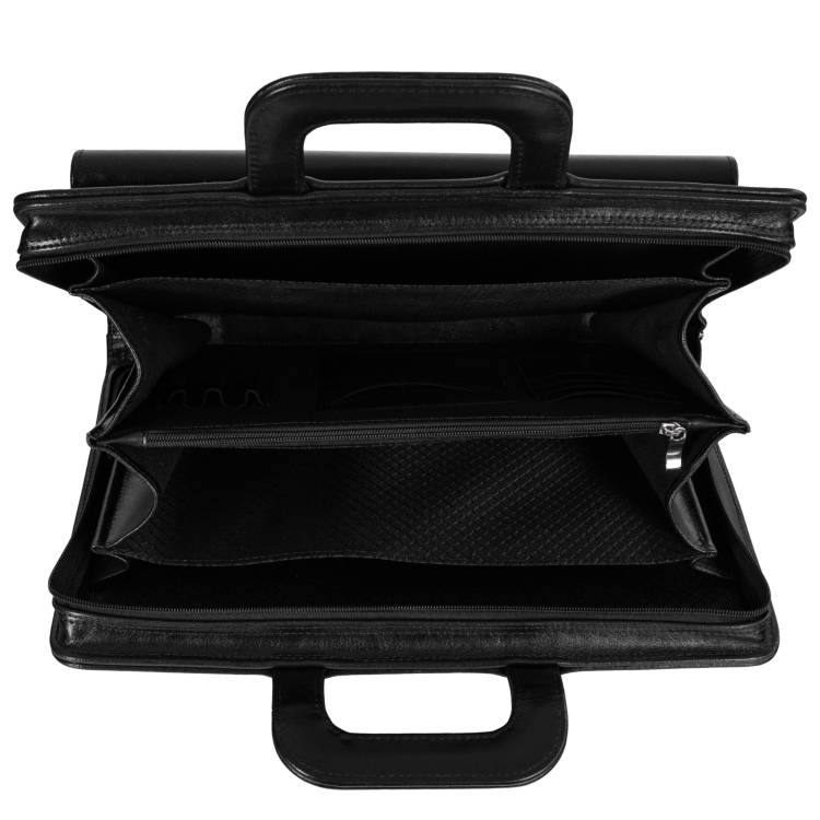 Aktówka skórzana Tizano BWS15 czarna