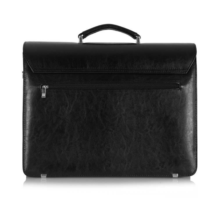 Teczka męska skórzana Tizano TS02 czarna