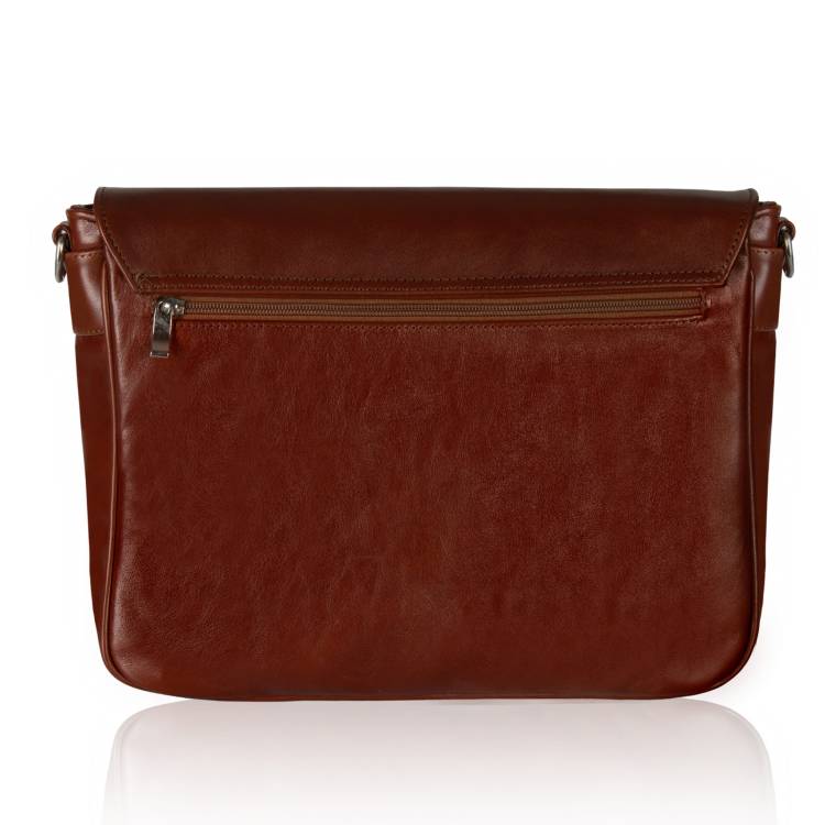Torba męska Tizano TMS17 ruda skóra naturalna