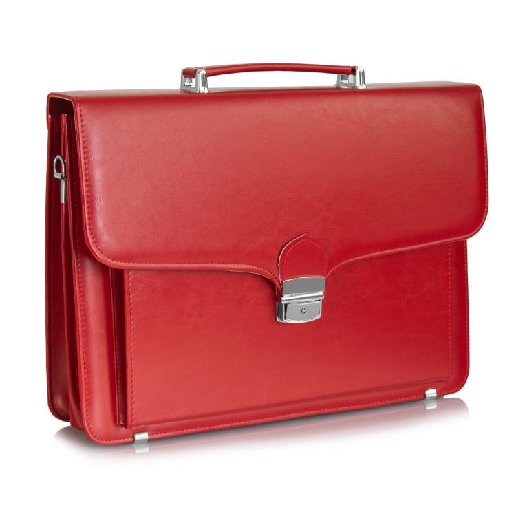 Elegancka teczka damska Tizano T07 czerwona