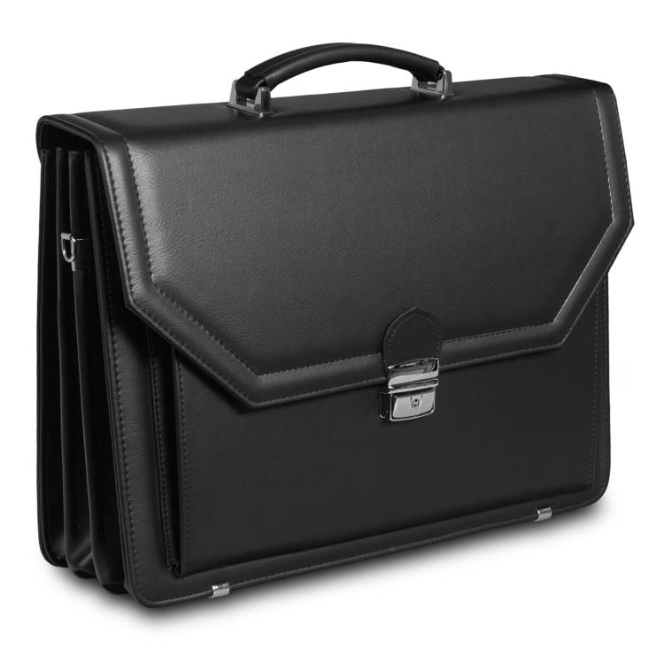 Pojemna męska aktówka Tizano T01 czarna