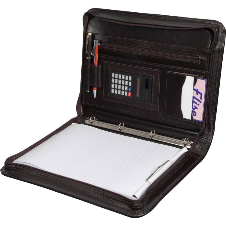 Aktówka skórzana Tizano BWS04 czekolada