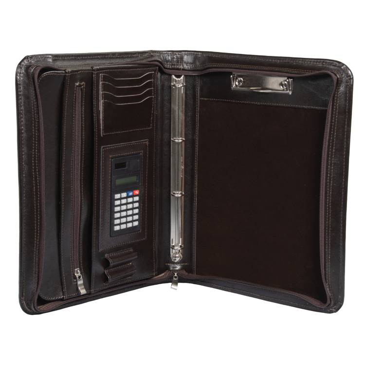 Aktówka skórzana Tizano BWS04 czekolada