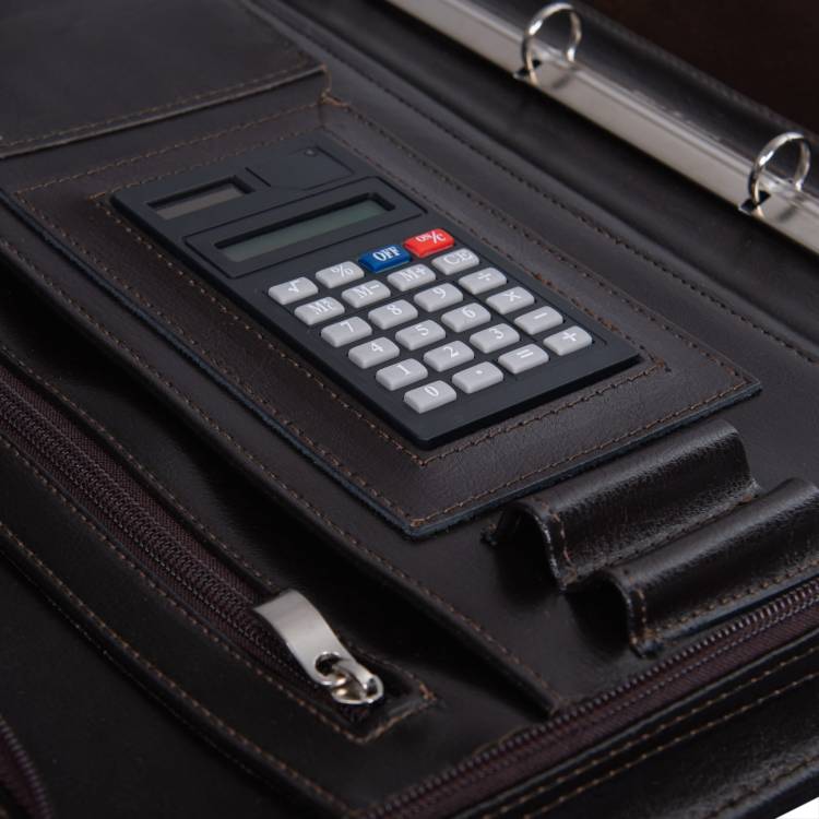 Aktówka skórzana Tizano BWS04 czekolada