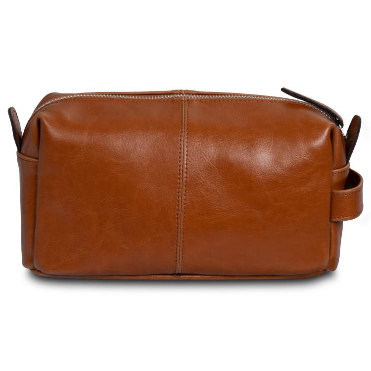 Kosmetyczka skórzana Tizano KM1 ruda