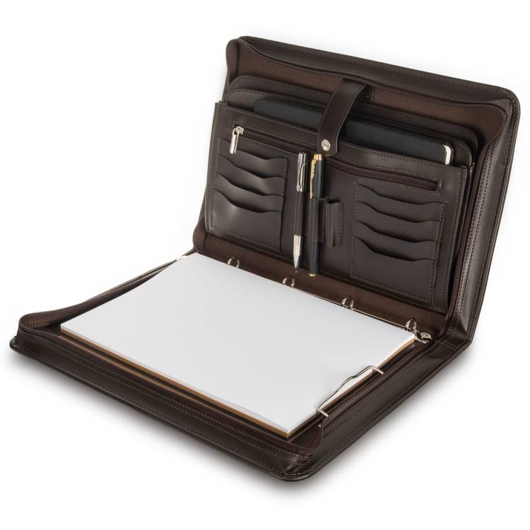 Aktówka A4 Tizano BW11 czekolada