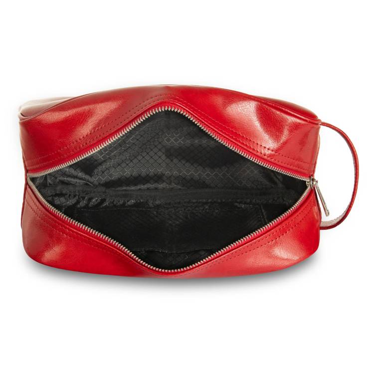 Kosmetyczka skórzana Tizano KM4 czerwona