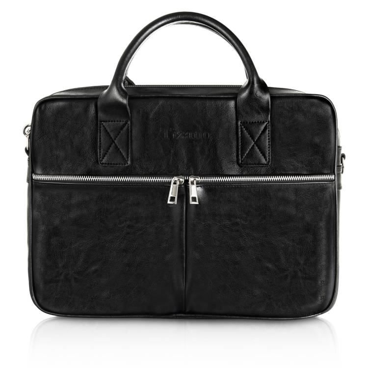 Torba męska skórzana Tizano TM11 czarna