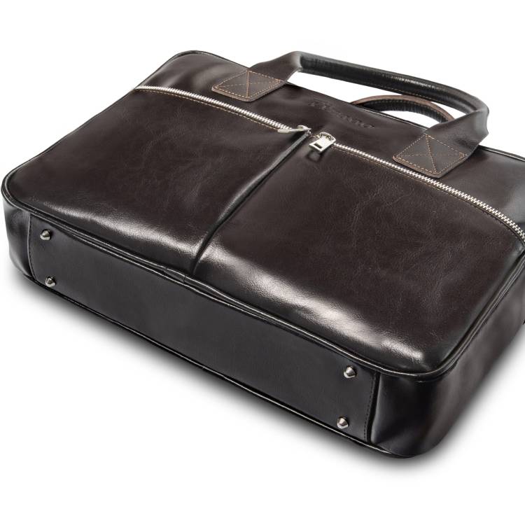 Torba męska skórzana Tizano TM11 czekolada