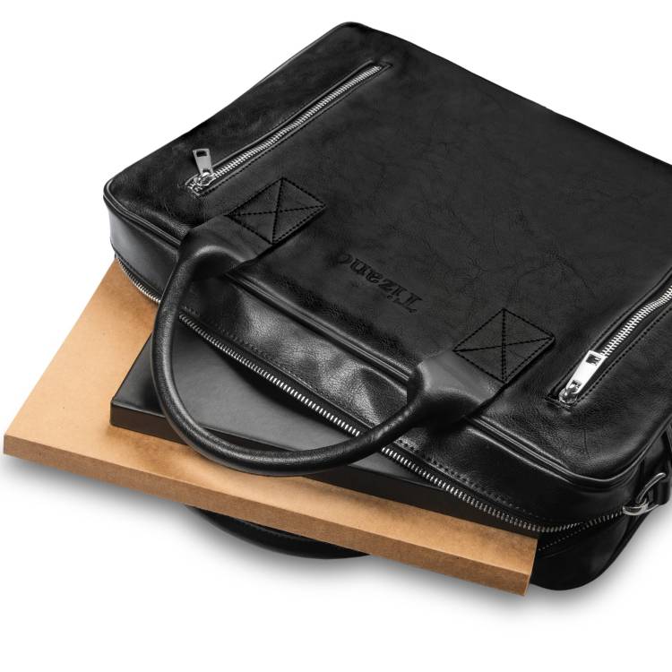 Torba męska skórzana Tizano TM08 czarna