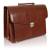 Teczka męska skórzana Tizano TS17 brązowa