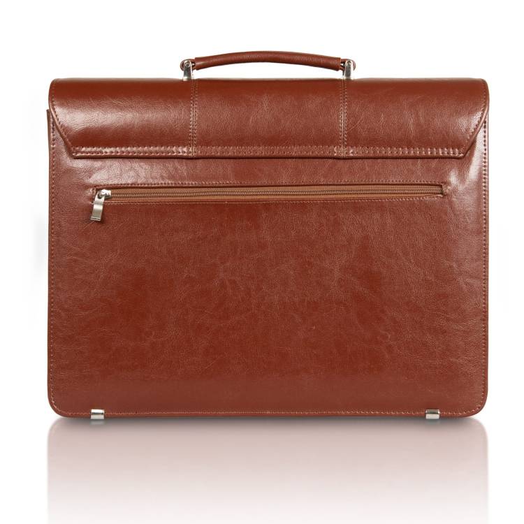 Teczka męska skórzana Tizano TS17 brązowa