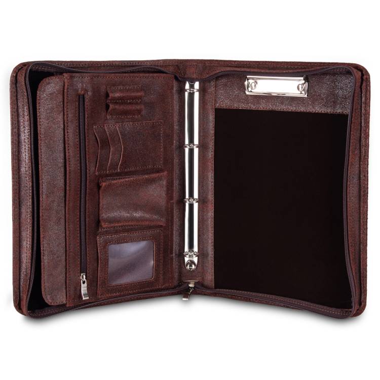 Aktówka skórzana Tizano BWS01 czekolada krek