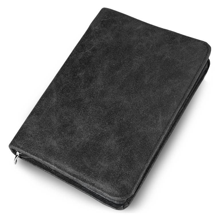 Aktówka skórzana Tizano BWS01 czarna krek