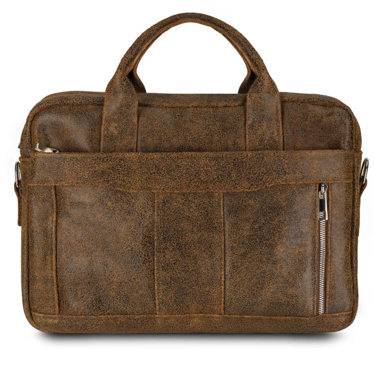 Torba męska skórzana Tizano TM02 brąz krek