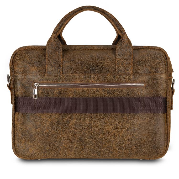 Torba męska skórzana Tizano TM02 brąz krek