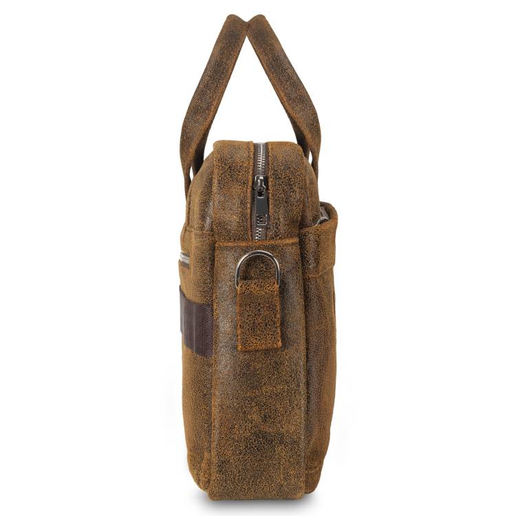 Torba męska skórzana Tizano TM02 brąz krek