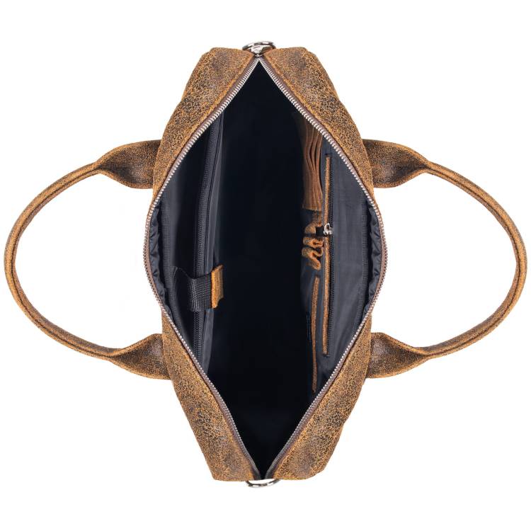 Torba męska skórzana Tizano TM02 brąz krek