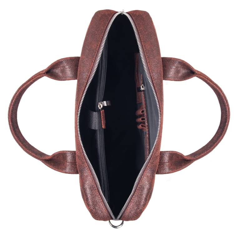 Torba męska skórzana Tizano TM02 czekolada krek