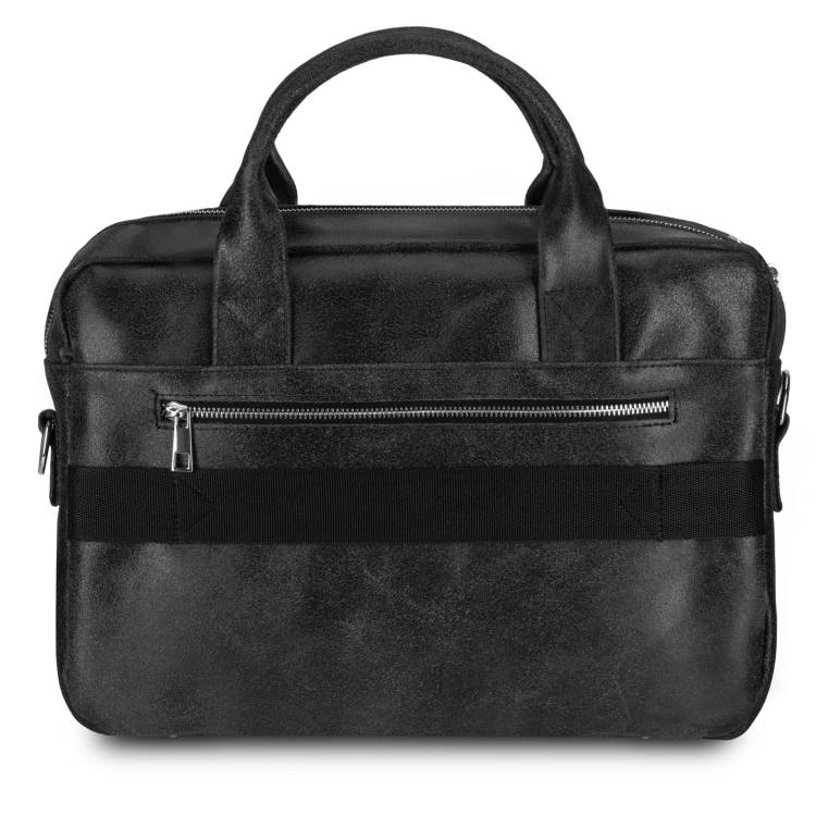 Torba męska skórzana Tizano TM02 czarna krek