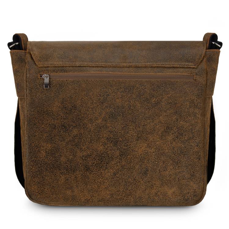 Torba męska skóra naturalna Tizano TM16 brąz krek