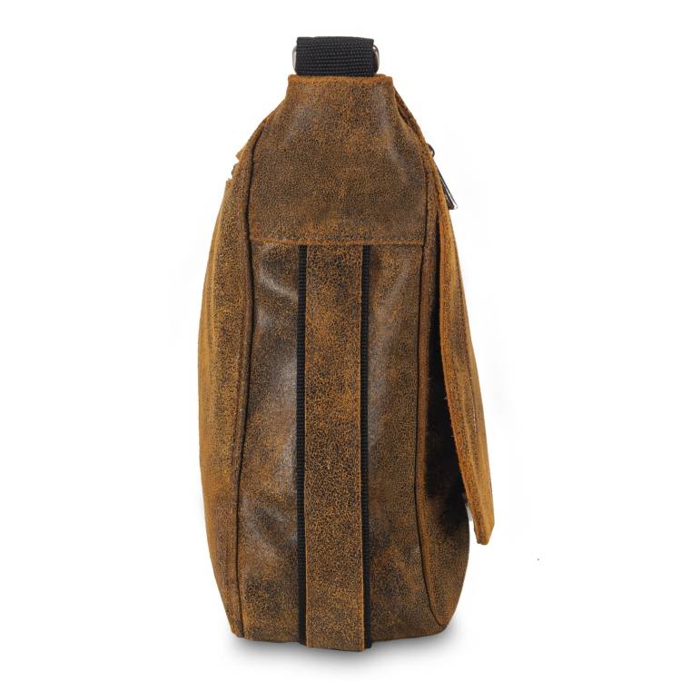 Torba męska skóra naturalna Tizano TM16 brąz krek