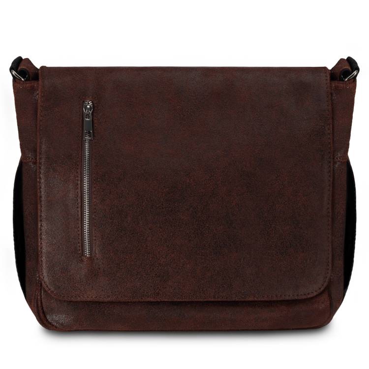 Torba męska skóra naturalna Tizano TM16 czekolada krek