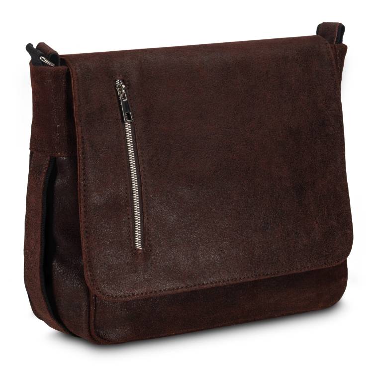 Torba męska skóra naturalna Tizano TM16 czekolada krek