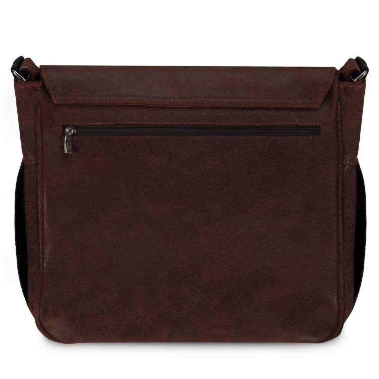 Torba męska skóra naturalna Tizano TM16 czekolada krek