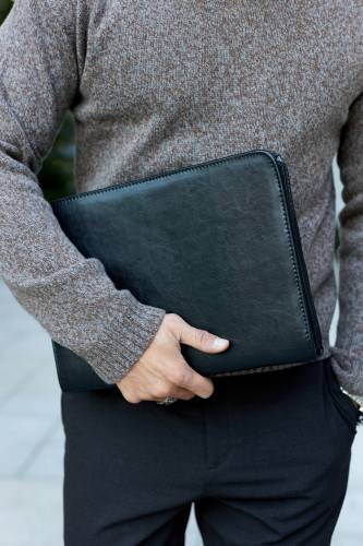 Organizer skórzany Tizano BWS07 czarny