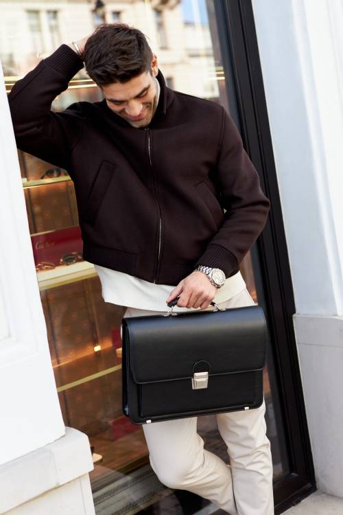 Męska aktówka Tizano T09 czarna
